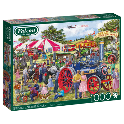 Steam Engine Rally Puzzel 1000 Stukjes Steam Engine Rally Puzzel 1000 Stukjes