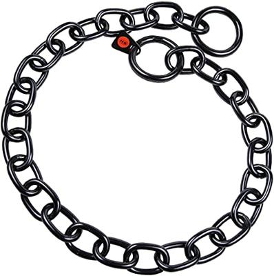 Hondenhalsband Hs Sprenger Zwart 4 mm Schakels Halflang (69 cm)