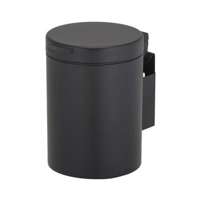 Wandafvalemmer Geesa Hotel 3 Liter RVS Zwart Geesa Wandafvalemmer Geesa Hotel 3 Liter RVS Zwart Geesa