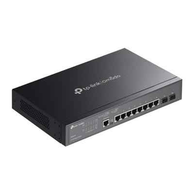 TP-LINK TL-SG3210 Managed L2 Gigabit Ethernet (10/100/1000) Power over Ethernet (PoE) Zwart