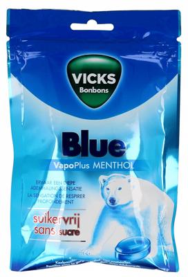 Blue menthol suikervrij bag - thumbnail