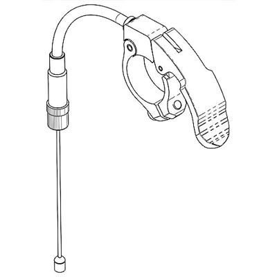 CONTEC bedieningshendel "drop-a-lever" ct lever vertical for drop-a-gogo