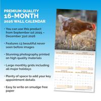 Kippen Kalender 2026 - thumbnail