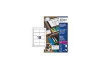 Avery-Zweckform C32026-25 Bedrukbare visitekaarten, gladde kant 85 x 54 mm Ultra-wit 250 stuk(s) Papierformaat: DIN A4 - thumbnail