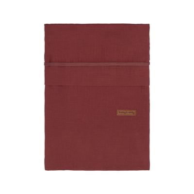 Baby's Only dekbedovertrek Breeze Stone Red Maat