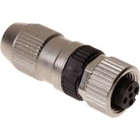 HARTING 21031112405 Sensor/actuator connector, niet geassembleerd M12 Aantal polen (sensoren): 4 Bus, recht 1 stuk(s) Piece - thumbnail