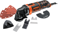 Black & Decker MT300KA-QS Multifunctioneel gereedschap Incl. accessoires, Incl. koffer 13-delig 300 W - thumbnail