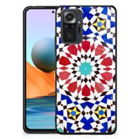 Xiaomi Redmi Note 10 Pro Marmeren Print Telefoonhoesje Mozaïek - thumbnail