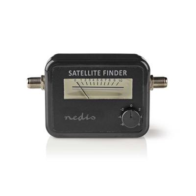 Satellietmeter die de signaalsterkte meet