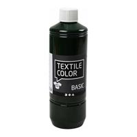 Creativ Company Textile color semi-dekkende textielverf - olijfgroen, 500ml - thumbnail