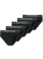 Schiesser Rio slips 95-5 zwart 5-Pack - thumbnail