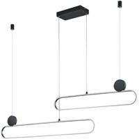 LED Hanglamp 54W - Dimbare Rechthoekige Verlichting - Zilver Aluminium - thumbnail