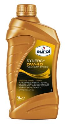Motorolie Eurol Synergy 0W40 A3/B4 1L E1000641L