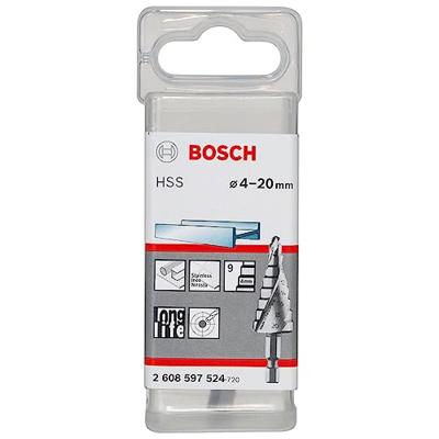 Bosch Accessoires Trappenboren HSS 4 20 mm, 1/4", 70,5 mm 1st - 2608597524