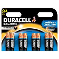 Duracell MX1500 Ultra Power Alkalinebatterij met Powercheck AA (MX1500/LR6, 8-pack) koper/zwart - thumbnail
