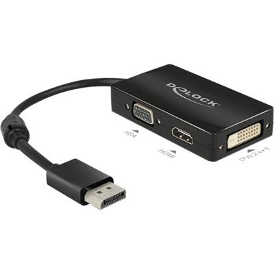 DeLOCK DisplayPort > VGA/HDMI/DVI adapter