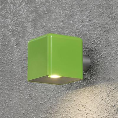 Wandlamp Amalfi kubus - Groen