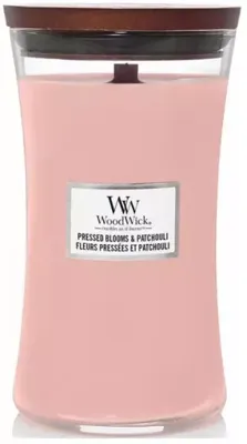 WoodWick Pressed Blooms & Patchouli Large Candle