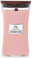 WoodWick Pressed Blooms & Patchouli Large Candle - thumbnail