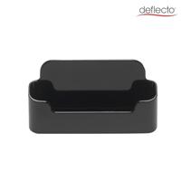 Deflecto Visitekaarthouder 1 opbergvak, zwart - thumbnail