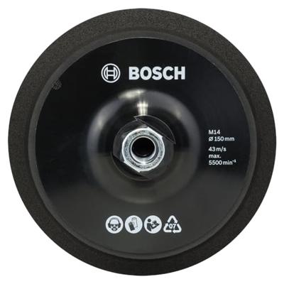 Bosch Accessories 2608612027 Steunschijf M 14, diameter 150 mm, met klittenbandsysteem Diameter 150 mm Bosch Accessories 2608612027 Steunschijf M 14, diameter 150 mm, met klittenbandsysteem Diameter 150 mm