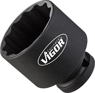Vigor V4478 V4478 Buiten-dubbel-zeskantprofiel Slagadapter 36 mm 1/2 (12,5 mm)