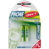 Ansmann DECT maxE HR03 Oplaadbare AAA batterij (potlood) NiMH 550 mAh 1.2 V 2 stuk(s) - thumbnail