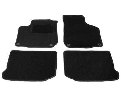 Automatten op maat - zwart stof - VW Golf 4 1997-2003, VW Bora 1999-2005 Automatten op maat - zwart stof - VW Golf 4 1997-2003, VW Bora 1999-2005