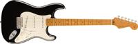 Fender Vintera II 50s Stratocaster MN Black elektrische gitaar met deluxe gigbag - thumbnail