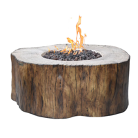 Elementi: Manchester Vuurtafel - red wood - thumbnail