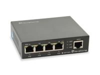 LevelOne GEP-0523 netwerk-switch Gigabit Ethernet (10/100/1000) Zwart Power over Ethernet (PoE) - thumbnail