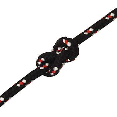 VidaXL Boot touw 12 mm 25 m polypropyleen zwart