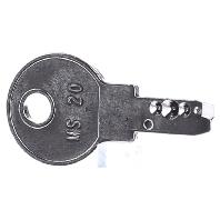 Eaton M22-ES-MS20 111765 Sleutel Zilver 1 stuk(s) - thumbnail