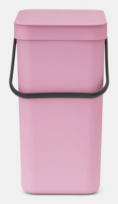 Brabantia Sort & Go afvalemmer 12 liter Lilac Pink