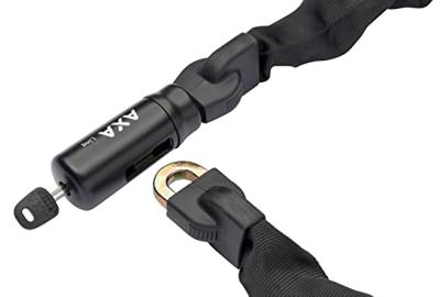 Axa Slotketting linq 100cm 9,5mm zwart - thumbnail