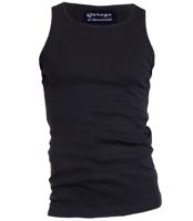 Garage Singlet Semi bodyfit Black (art 0401) - thumbnail