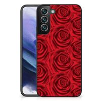 Samsung Galaxy S22 Plus Bloemen Hoesje Red Roses - thumbnail