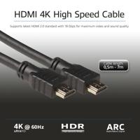 ACT AK3901 High Speed Ethernet Kabel HDMI-A Male/Male - 1 meter - thumbnail