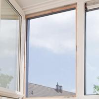 Nature muggennet 1x3 m glasvezel zwart - thumbnail