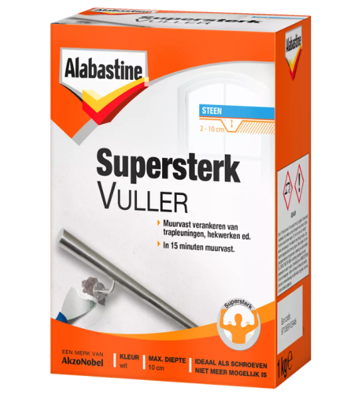 Supersterkvuller 1 kg Alabastine - Alabastine