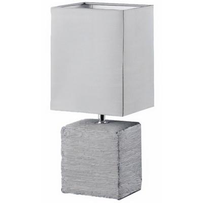 Trio Vierkante schemerlampPing grijs - R50131087