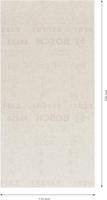 Bosch Accessoires Expert M480 schuurnet voor vlakschuurmachines 115 x 230 mm, K100 - 10 stuk(s) - 2608900762 - thumbnail