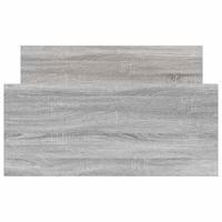 Bedframe bewerkt hout grijs sonoma eikenkleurig 90x200 cm - thumbnail