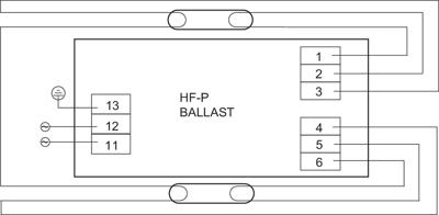 HF-P 258 TL-D III - Electronic ballast 2x58W HF-P 258 TL-D III HF-P 258 TL-D III - Electronic ballast 2x58W HF-P 258 TL-D III
