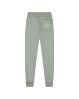 Malelions Zomer sweat broek jongens - agave groen - Signature - gestreept - thumbnail