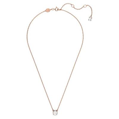 Swarovski 5636710 Ketting Constella rosekleurig-wit 38-42 cm