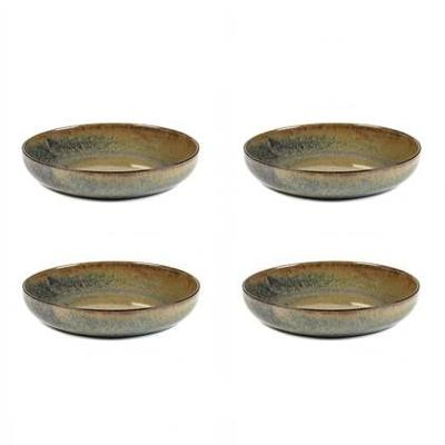 SERAX - Sergio Herman - Surface Diep Bord 4 st. - Ø 21 cm SERAX - Sergio Herman - Surface Diep Bord 4 st. - Ø 21 cm
