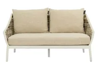 Apple Bee | Loungebank Milou 2-zits | Oyster - thumbnail