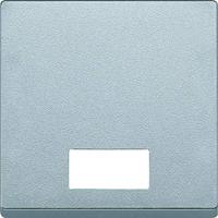 Merten 433860 Wisselschakelaar Afdekking System M Aluminium 1 stuk(s) - thumbnail
