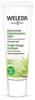Weleda Wilg zuiverende gezichtscreme light 30 Milliliter